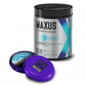 Гладкие презервативы Maxus G spot с двойной спиралью - 15 шт. - Maxus - купить с доставкой в Иркутске