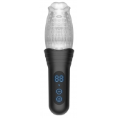 Автоматический мастурбатор Oral Sex Masturbator с функциями ротации, вибрации и фрикций - Secwell - в Иркутске купить с доставкой