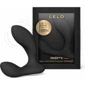 Черный вибростимулятор простаты Hugo 2 - Lelo - в Иркутске купить с доставкой
