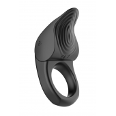 Черное эрекционное виброкольцо Vibro Lust Ring - MALESATION - в Иркутске купить с доставкой