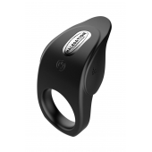 Черное эрекционное виброкольцо Vibro Lust Ring - MALESATION - в Иркутске купить с доставкой