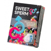 Шипучие таблетки для мужчин Sweet Sperm для изменения вкуса спермы (4 шт. по 0,5 гр.) - Капиталпродукт - купить с доставкой в Иркутске