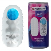 Мастурбатор с шариком внутри Magic ball - Baile - в Иркутске купить с доставкой