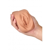 Маструбатор-вагина с вибрацией Soft   Wet Renata Realistic Tan Masturbator - Blush Novelties - в Иркутске купить с доставкой