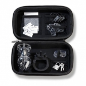 Мужской пояс верности Pubic Enemy No1 Silver Edition - MyStim - купить с доставкой в Иркутске
