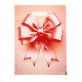 Пакет с принтом в виде банта с вырубной ручкой (30х40 см) - Сима-Ленд - купить с доставкой в Иркутске