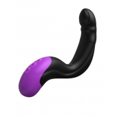 Черно-фиолетовый вибромассажёр простаты Hyper-Pulse P-Spot Massager - Pipedream - в Иркутске купить с доставкой