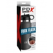 Смуглый мастурбатор-вагина в корпусе-бутылке F*ck Flask - Pipedream - в Иркутске купить с доставкой