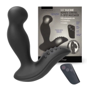 Черный вибромассажер простаты 3,5’’ Remote Control P-spot Massager - 12,5 см. - Erokay - в Иркутске купить с доставкой