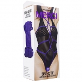 Фиолетовая верёвка для связывания и фиксации Bind Tie - 15,24 м. - Doc Johnson - купить с доставкой в Иркутске