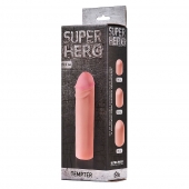 Фаллоудлинитель SUPER HERO Tempter - 16 см. - Lola Games - в Иркутске купить с доставкой
