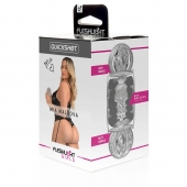 Прозрачный двусторонний мастурбатор Fleshlight Quickshot Mia Malkova - Fleshlight - в Иркутске купить с доставкой