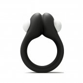 Черное эрекционное кольцо Zippy Vibrating Ring With Bullet - Adrien Lastic - в Иркутске купить с доставкой