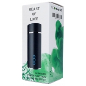 Мастурбатор-вагина с вибрацией Heart Of Love в колбе в форме сердца - Boys of Toys - в Иркутске купить с доставкой