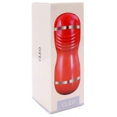 Двусторонний мастурбатор в колбе Cleo - вагина и ротик - Boys of Toys - в Иркутске купить с доставкой