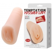 Телесный тугой мастурбатор-вагина Passion Lady - Baile - в Иркутске купить с доставкой