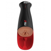 Мастурбатор-вагина в колбе с вибрацией Fuck-O-Matic Pro XL - Pipedream - в Иркутске купить с доставкой