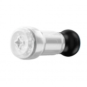 Набор PowerBlow   Feel Pocket Stroker Crystal: мастурбатор и интерактивная насадка - Kiiroo - в Иркутске купить с доставкой