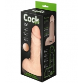Телесный фаллоудлинитель с мошонкой Cock Next - 19 см. - LOVETOY (А-Полимер) - в Иркутске купить с доставкой