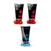 Набор из 3 лубрикантов JUJU (увлажняющий, клубника, малина) - JuJu - купить с доставкой в Иркутске