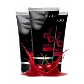 Набор из 3 съедобных лубрикантов JUJU со вкусом вишни - JuJu - купить с доставкой в Иркутске
