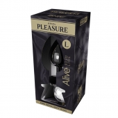 Серебристая анальная втулка с прозрачным кристаллом Mini Metal Butt Plug Size L - 9 см. - Adrien Lastic в Иркутске Серебристая анальная втулка с прозрачным кристаллом Mini Metal Butt Plug Size L - 9 см. - Adrien Lastic