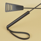 Черный кожаный стек «Сириус» - 60 см. - Sitabella - купить с доставкой в Иркутске