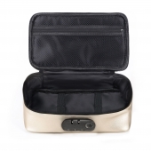 Золотистая сумочка для хранения игрушек Discreet Box - Dorcel - купить с доставкой в Иркутске