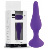 Фиолетовая анальная втулка Silcone Purple Plug Medium - 11 см. - Boys of Toys в Иркутске Фиолетовая анальная втулка Silcone Purple Plug Medium - 11 см. - Boys of Toys