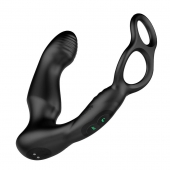 Черный двухмоторный массажер простаты Nexus Simul8 Wave Edition - Nexus Range - в Иркутске купить с доставкой