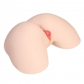 Мастурбатор-полуторс с двойным слоем материала Jenny Onahole Real Hips - KOKOS - в Иркутске купить с доставкой