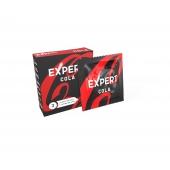 Презервативы с ароматом колы Expert Cola - 3 шт. - Expert - купить с доставкой в Иркутске