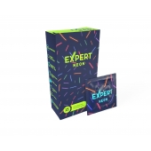 Светящиеся в темноте презервативы Expert Neon - 15 шт. - Expert - купить с доставкой в Иркутске