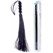 Черная силиконовая плеть - 37 см. - Boys of Toys - купить с доставкой в Иркутске