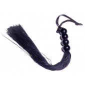 Черная силиконовая плеть - 37 см. - Boys of Toys - купить с доставкой в Иркутске