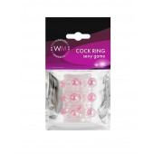 Прозрачная сквозная насадка на пенис с цветными шариками - Erowoman-Eroman - в Иркутске купить с доставкой