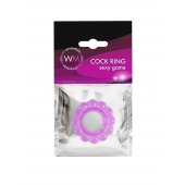 Лиловое эрекционное кольцо с 2 рядами стимулирующих шариков - Erowoman-Eroman - в Иркутске купить с доставкой