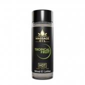 Массажное масло c ароматом тропических фруктов Massage Oil - 100 мл. - HOT - купить с доставкой в Иркутске
