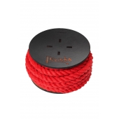 Красная веревка для шибари на катушке - 5 м. - Pecado - купить с доставкой в Иркутске