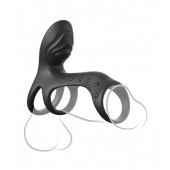 Черная насадка на пенис Ultimate Couples Cage Pro - Pipedream - в Иркутске купить с доставкой