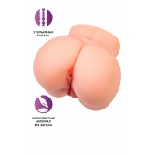 Реалистичный мастурбатор в форме попки с двумя любовными входами - No Name - в Иркутске купить с доставкой