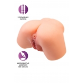Телесный реалистичный мастурбатор-полуторс с 2 любовными входами - No Name - в Иркутске купить с доставкой