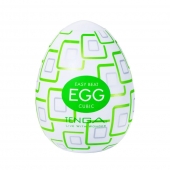 Мастурбатор-яйцо Tenga Egg Cubic - Tenga - в Иркутске купить с доставкой