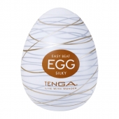 Мастурбатор-яйцо Tenga Egg Silky - Tenga - в Иркутске купить с доставкой