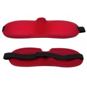 Красная глухая маска на резинке - Sitabella - купить с доставкой в Иркутске