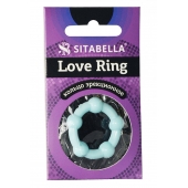 Цветное эрекционное кольцо Love Ring с бусинами - Sitabella - в Иркутске купить с доставкой