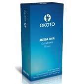 Презервативы OKOTO Mega Mix - 18 шт. - Sitabella - купить с доставкой в Иркутске