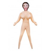 Телесная надувная секс-кукла с пышным бюстом - NMC - в Иркутске купить с доставкой