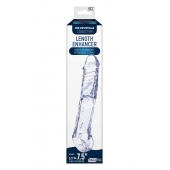 Прозрачная насадка-удлинитель Length Enhancer с подхватом - 22,3 см. - NMC - в Иркутске купить с доставкой