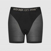 Трусики-шорты для фиксации насадок Strap-on-me Harness Lingerie Halo - size S - Strap-on-me - купить с доставкой в Иркутске